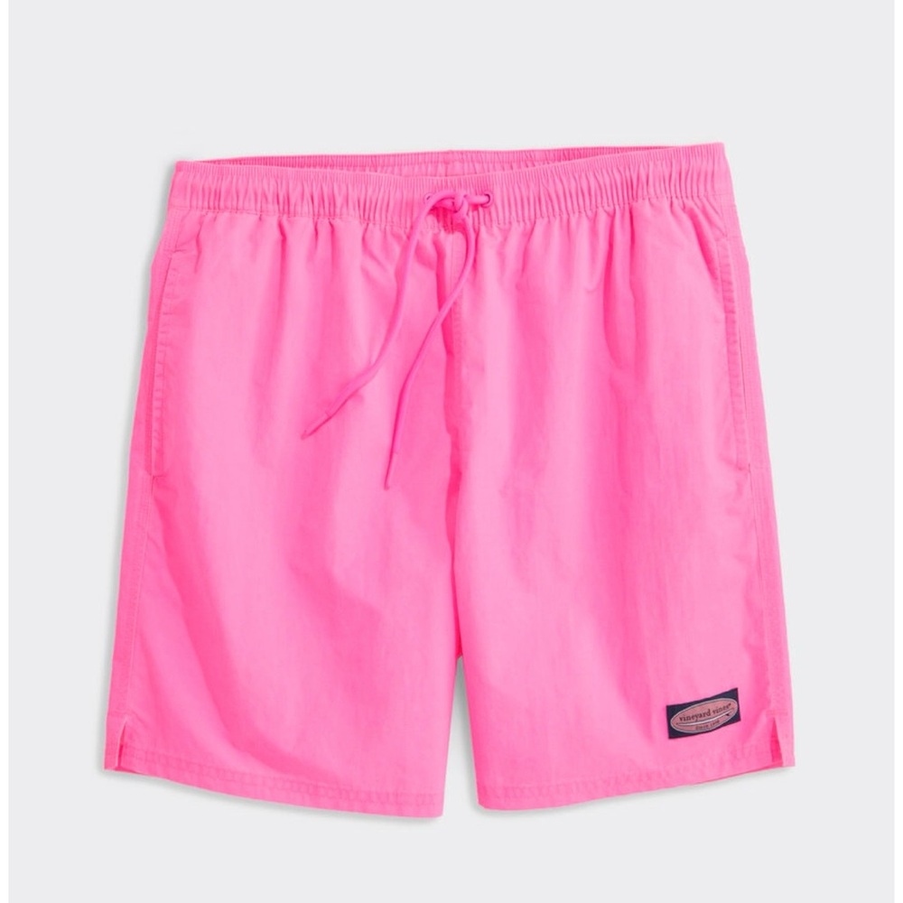 Vineyards Vines 6 Inch Solid Island Swim Trunks